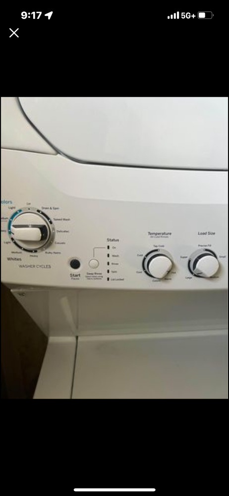 apartment size washer and dryer