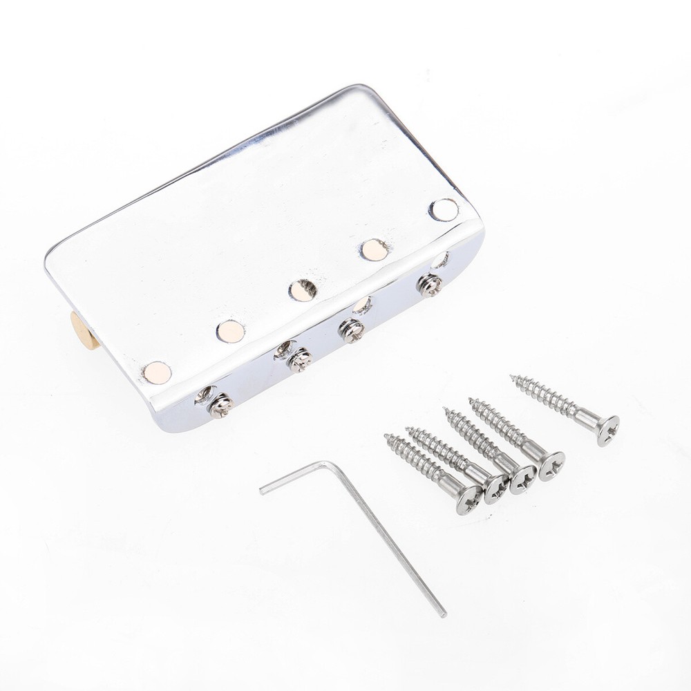 Wilkinson WBBC Chrome Bridge Brass Saddle For 4 String Precision / Jazz Bass