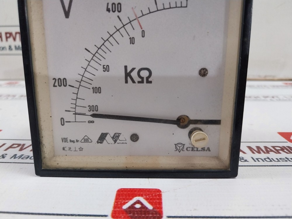 Celsa 0-600V Volt Meter 605