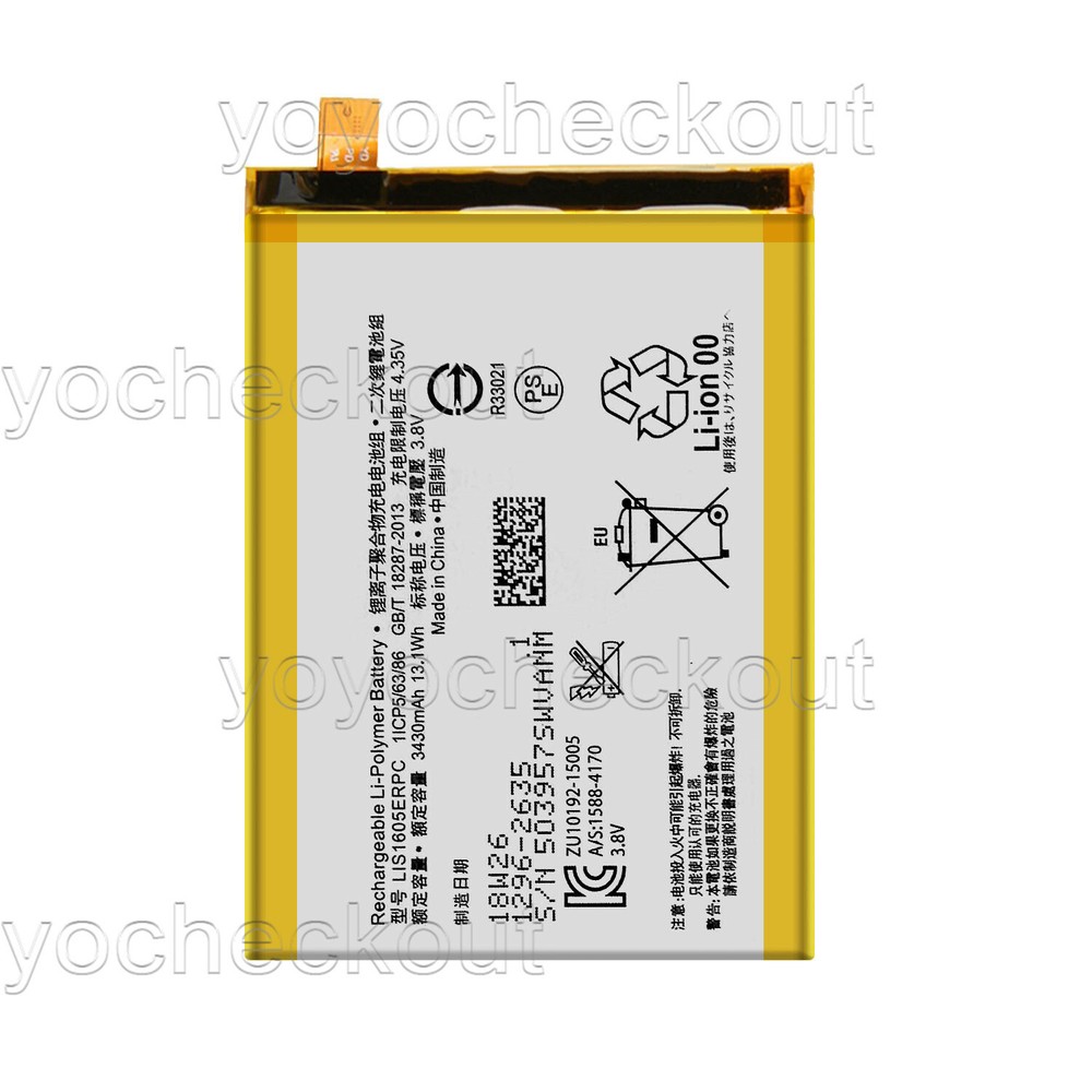 For Sony Xperia Z5 Premium E6883 Replacement Battery LIS1605ERPC Tool Adhesive
