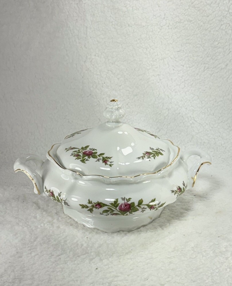 Johann Haviland Rose Bone China Covered Dish