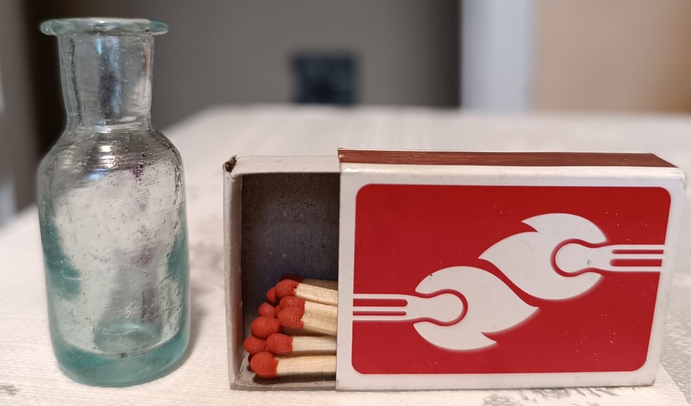 rare tiny old bootle