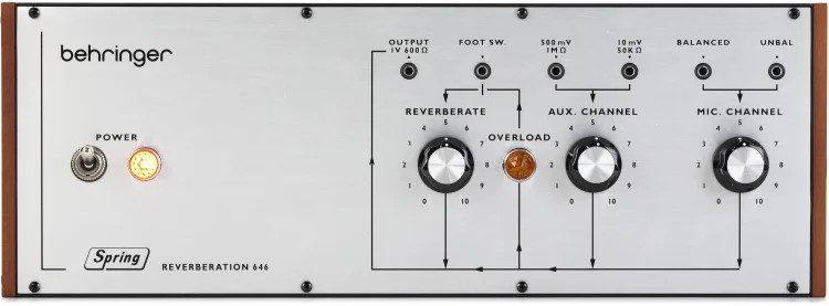 Behringer Spring Reverberation 646 Spring Reverb Module