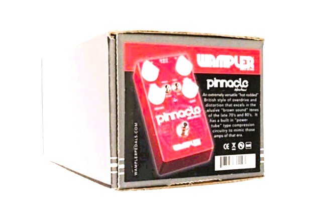 Wampler Pinnacle Standard Distortion Guitar Effects Pedal - In Box