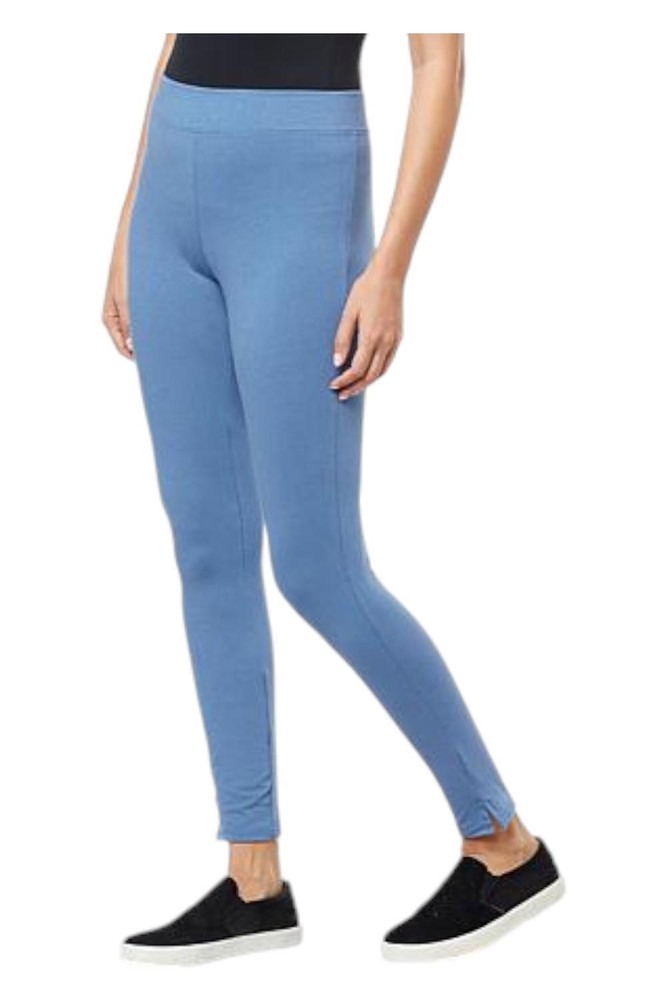 HUE Women's Utopia Cotton-Blend Legging Moonlight Blue