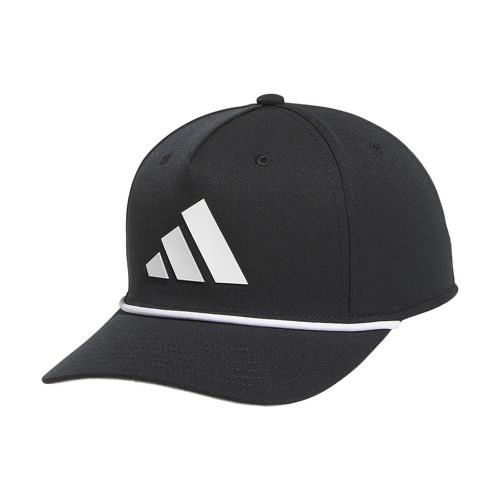 Adidas Midrange SnapBack Clima Cool Captain Golf Hat NWT Black Panel