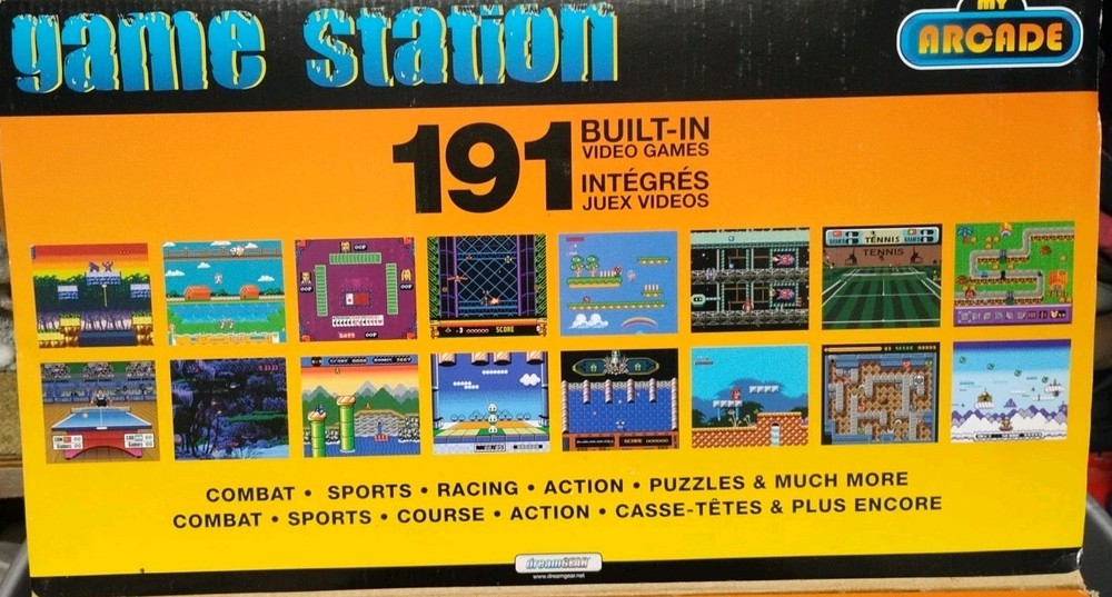 Dreamgear My Arcade GameStation Pro 191 Games Built In