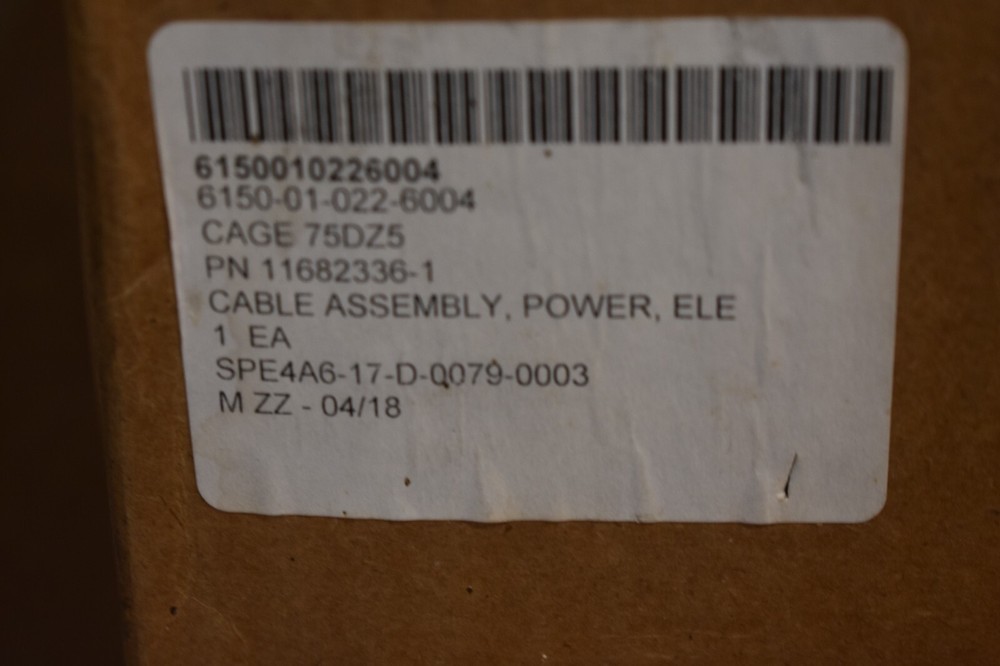 NATO Cable 11682336-1 New