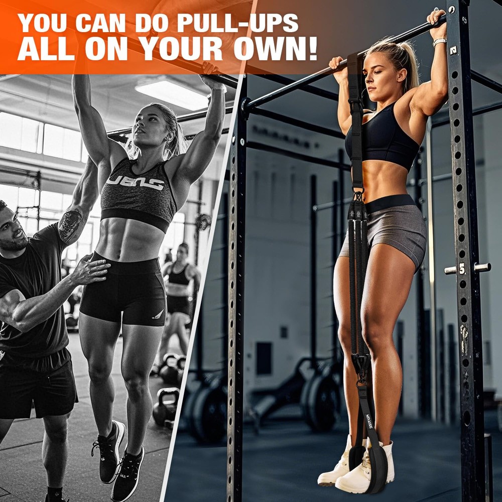 Pull Up Assistance Bands,Resistance Bands,Adjustable and Replaceable Pull Up ...