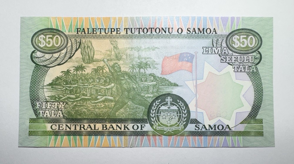 Samoa 50 Tala 2006, UNC, P-36, Prefix C