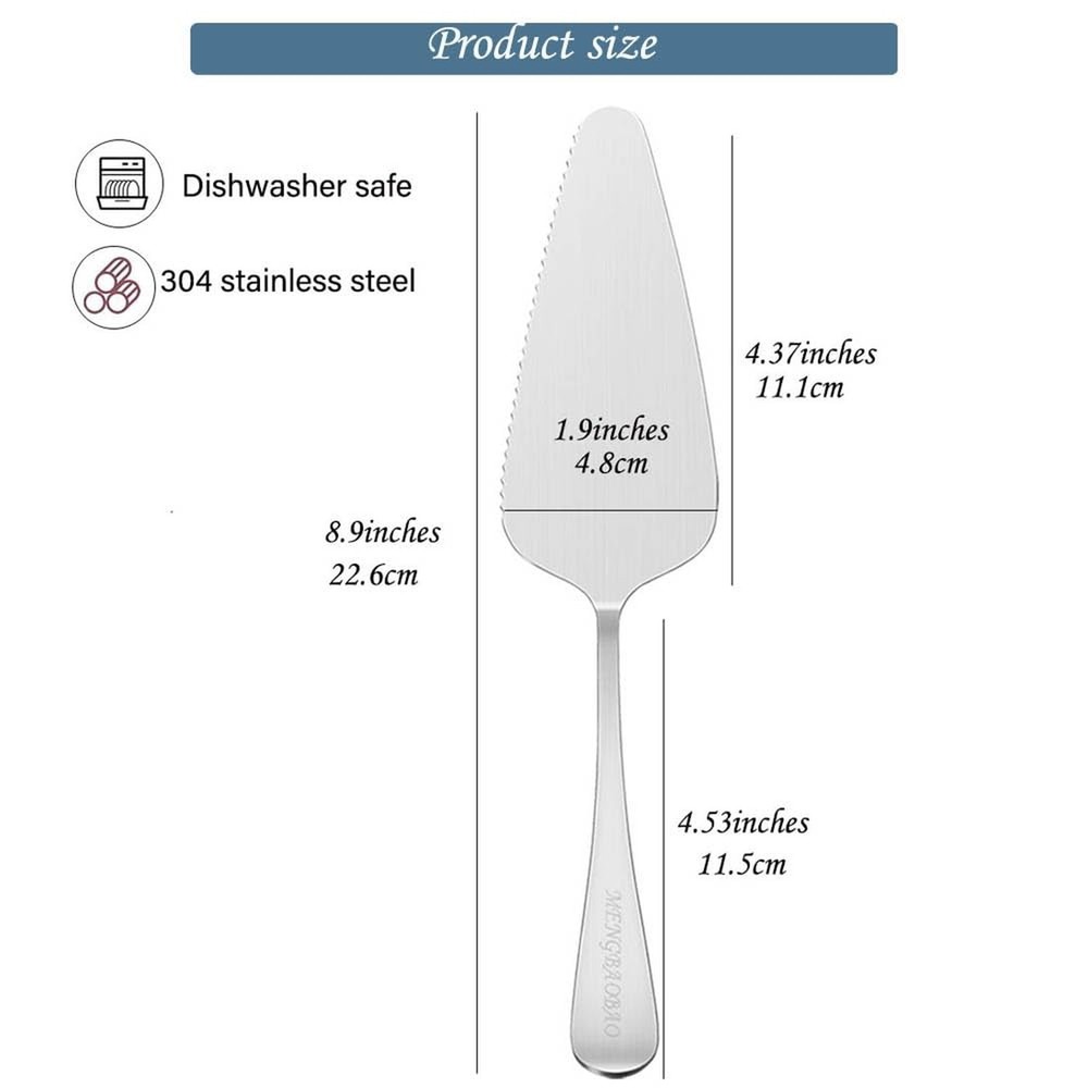 5x Cake Server Pie Holder Transfer Triangular Spade Spatula for Pizza Cake Ba...
