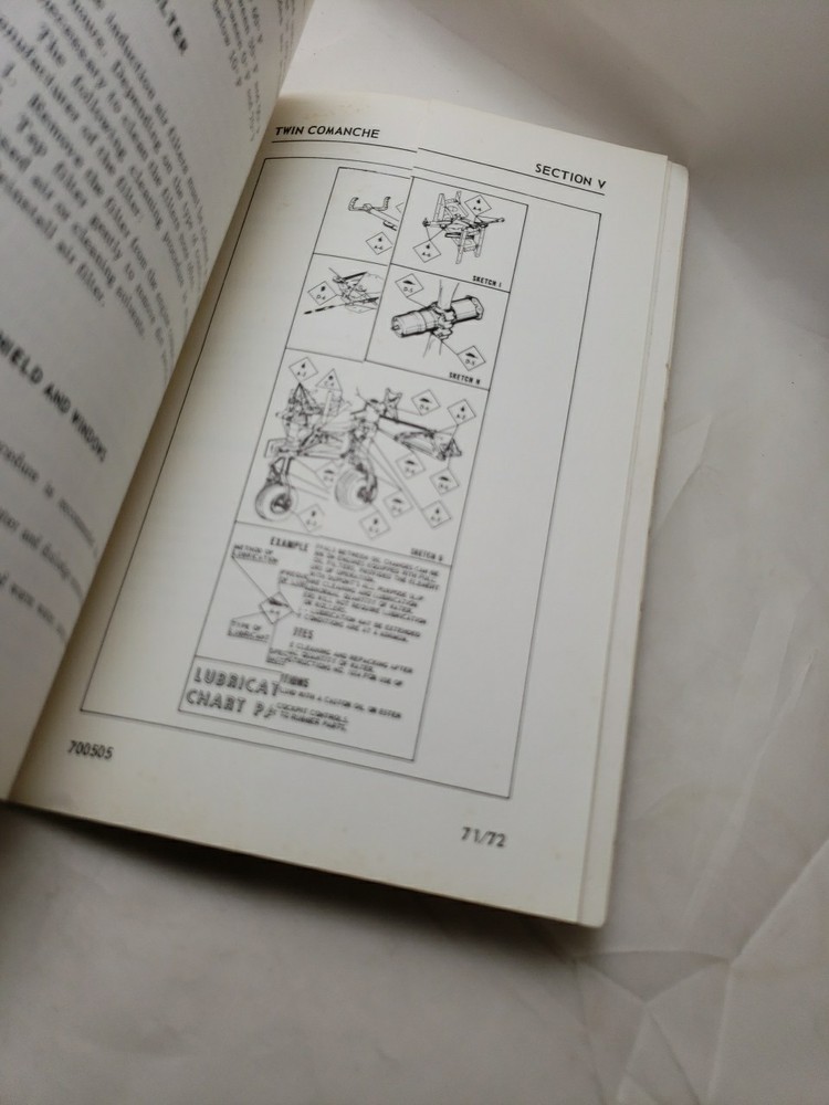 Piper Twin Comanche PA-30 owners handbook