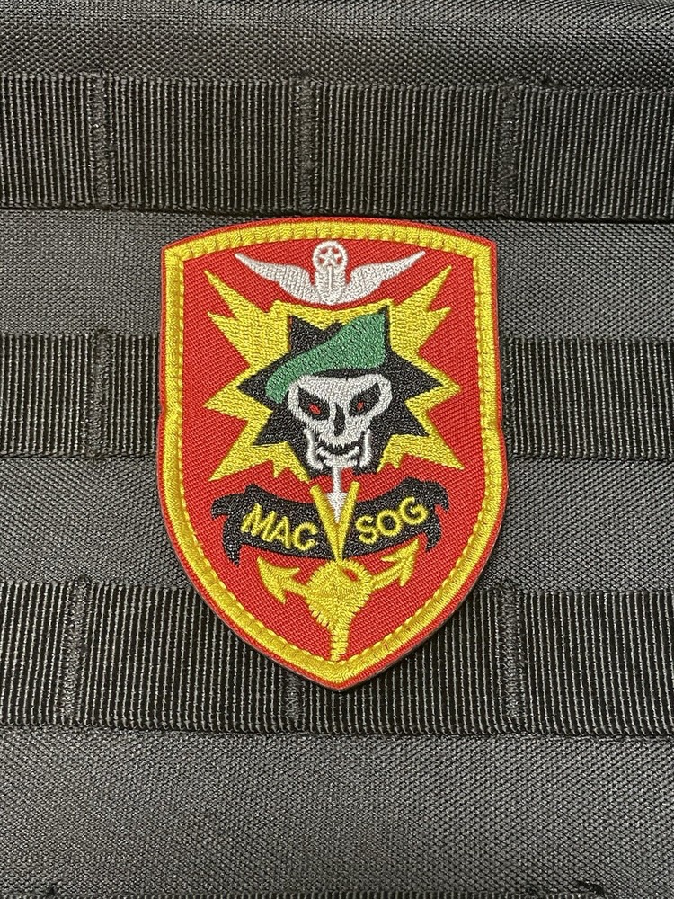 Special Forces MACV SOG Morale Patch SF Covert Classified Hook Loop