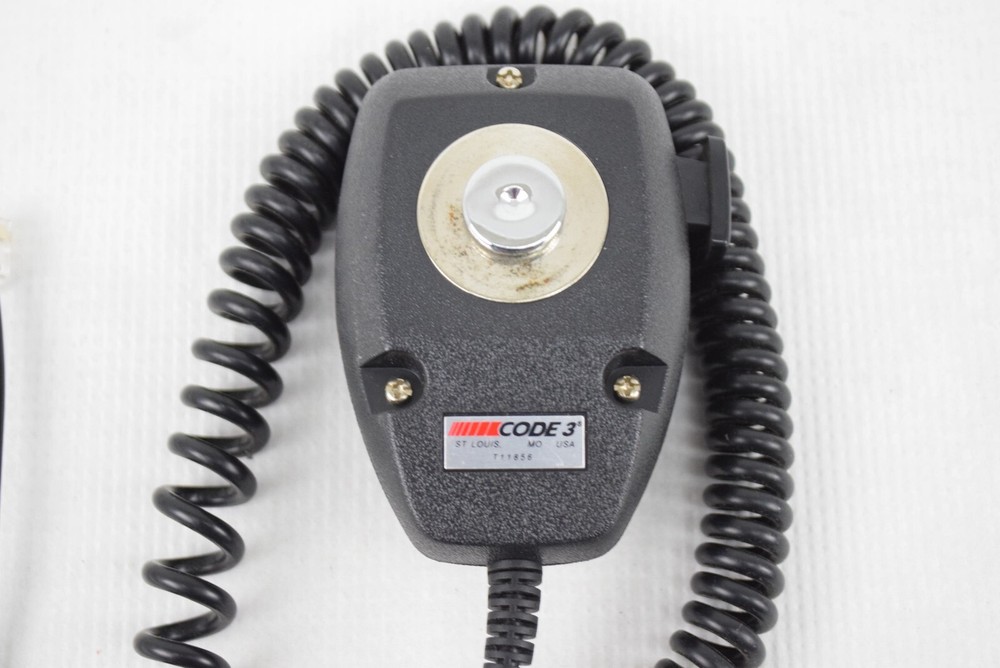 Code3 T11856 Z3 Microphone Mic Modular Style Jack