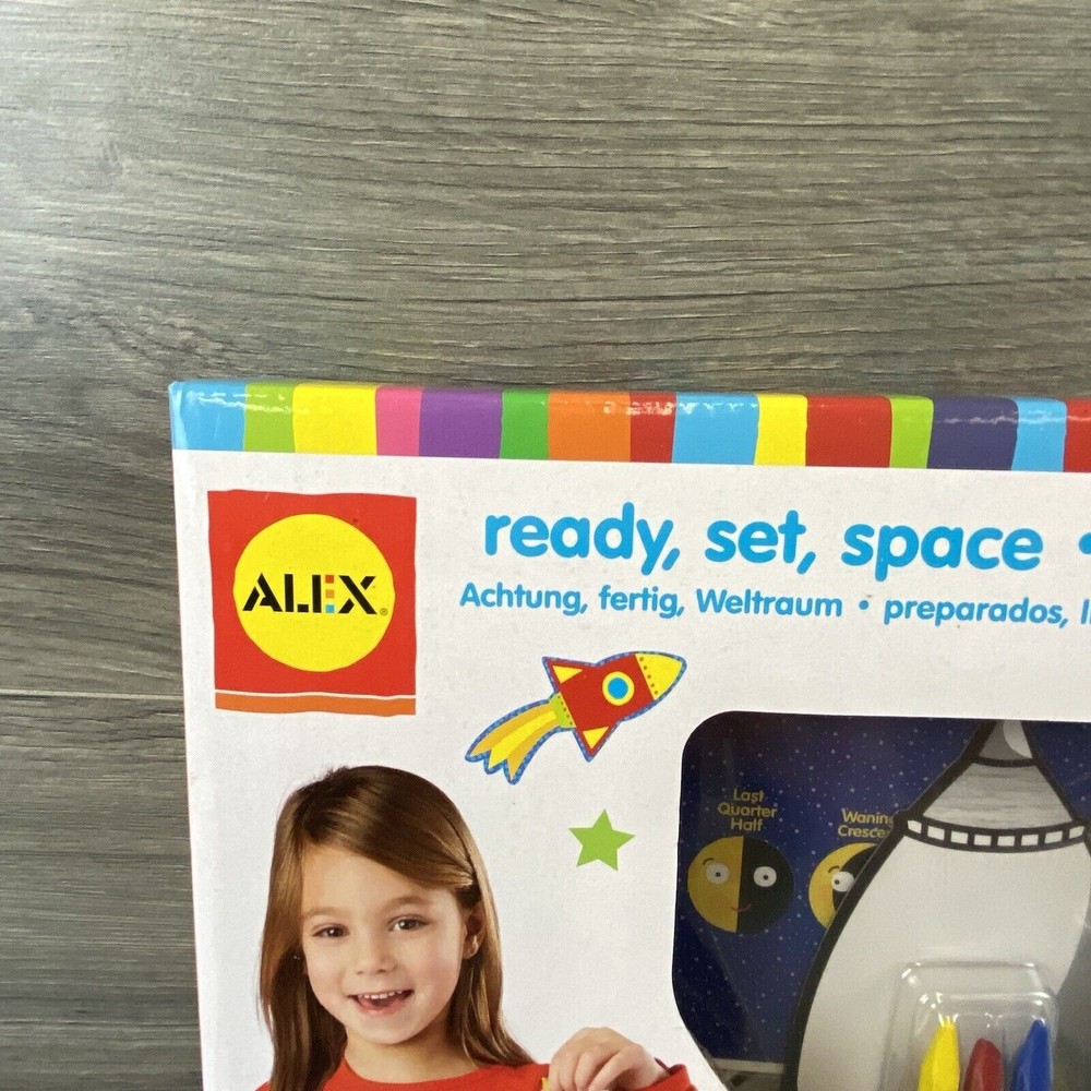 Alex Discover Space Activity Box Age 4 and Up 477 Pc Ready Set Space