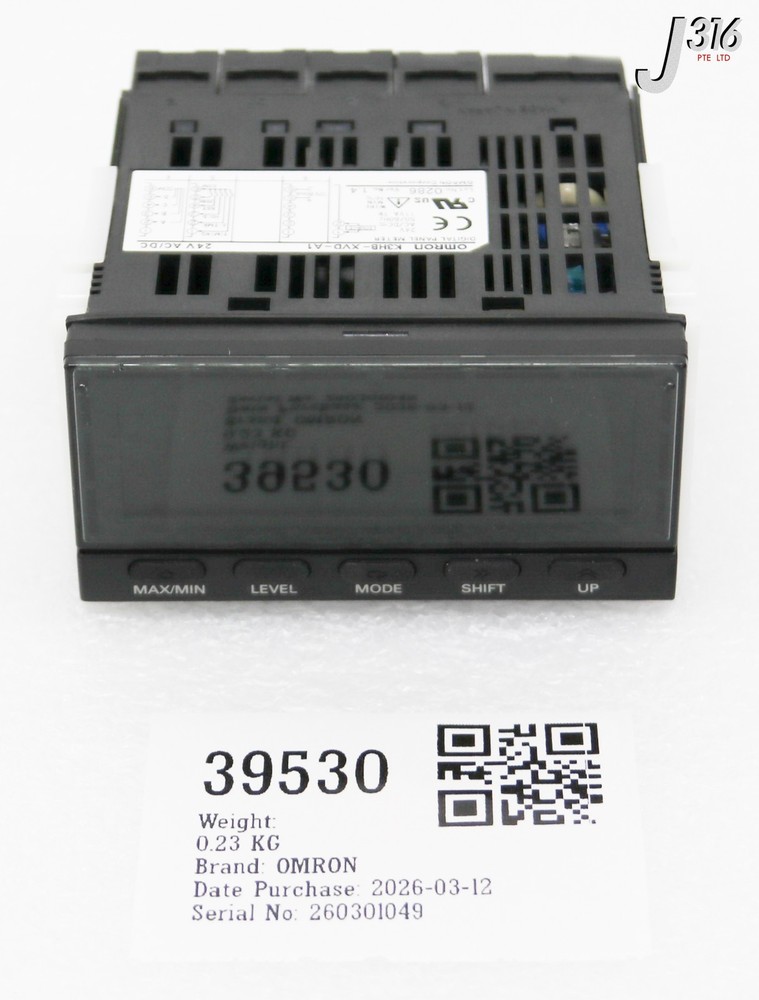39530 OMRON DIGITAL PANEL METER K3HB-XVD-A1