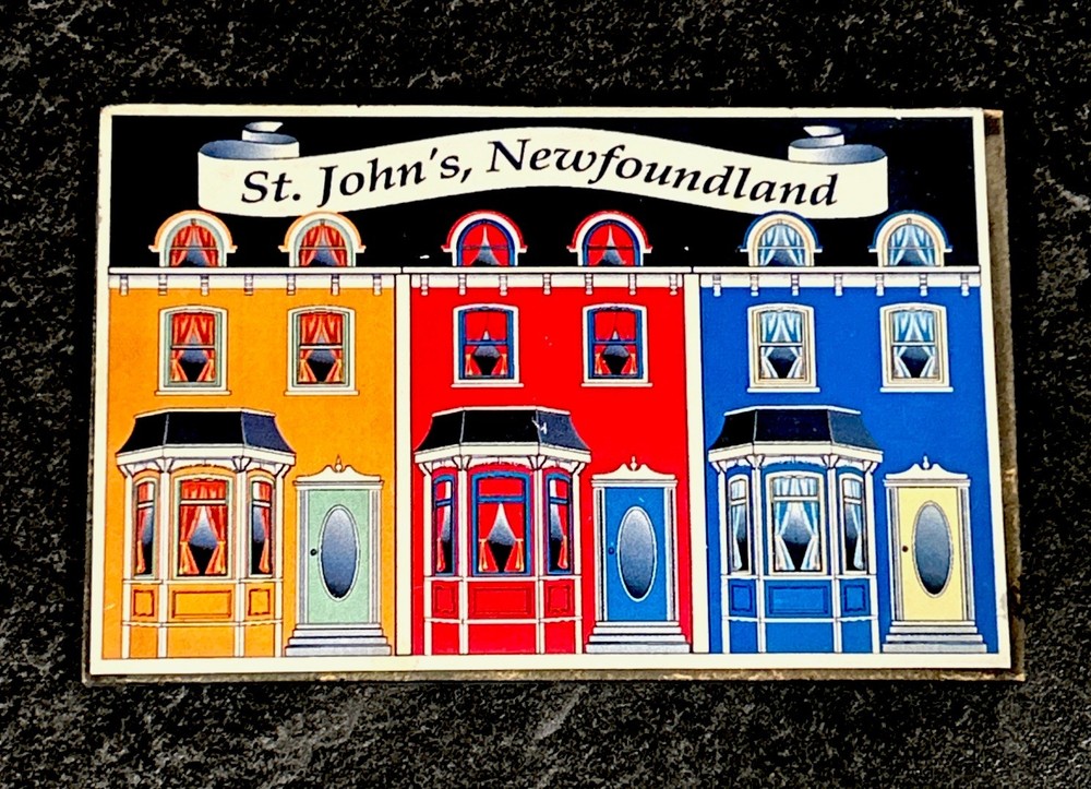 Newfoundland St. John's - Souvenir Fridge Magnet