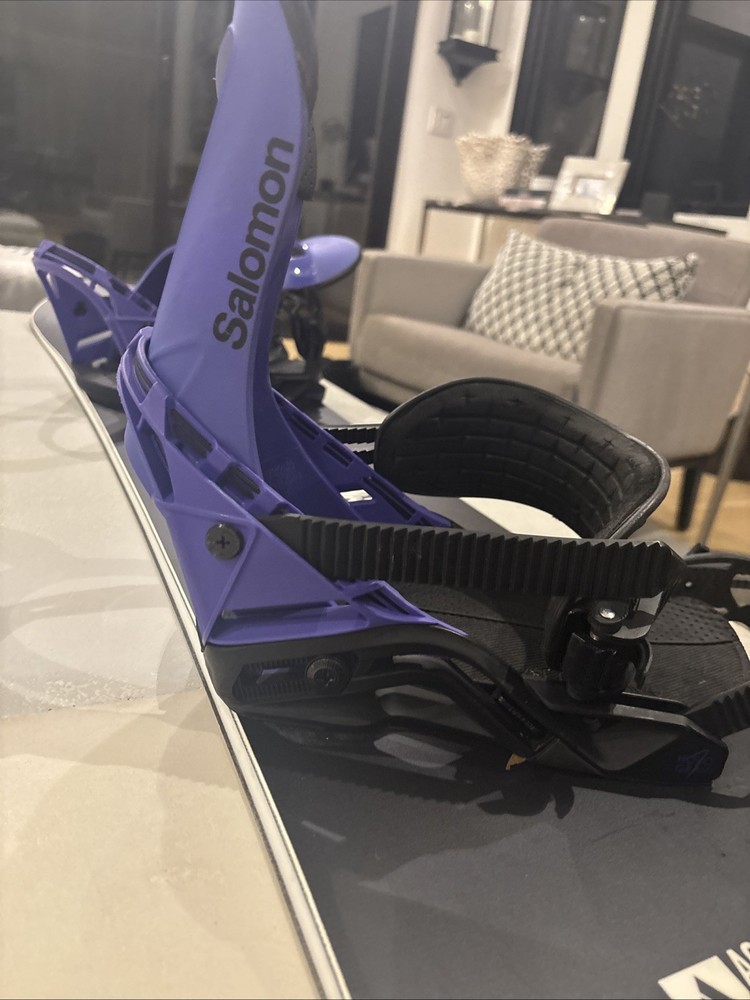 Academy Propocamba Micro Camber Snowboard Set With Salomon Binding Set - 150cm