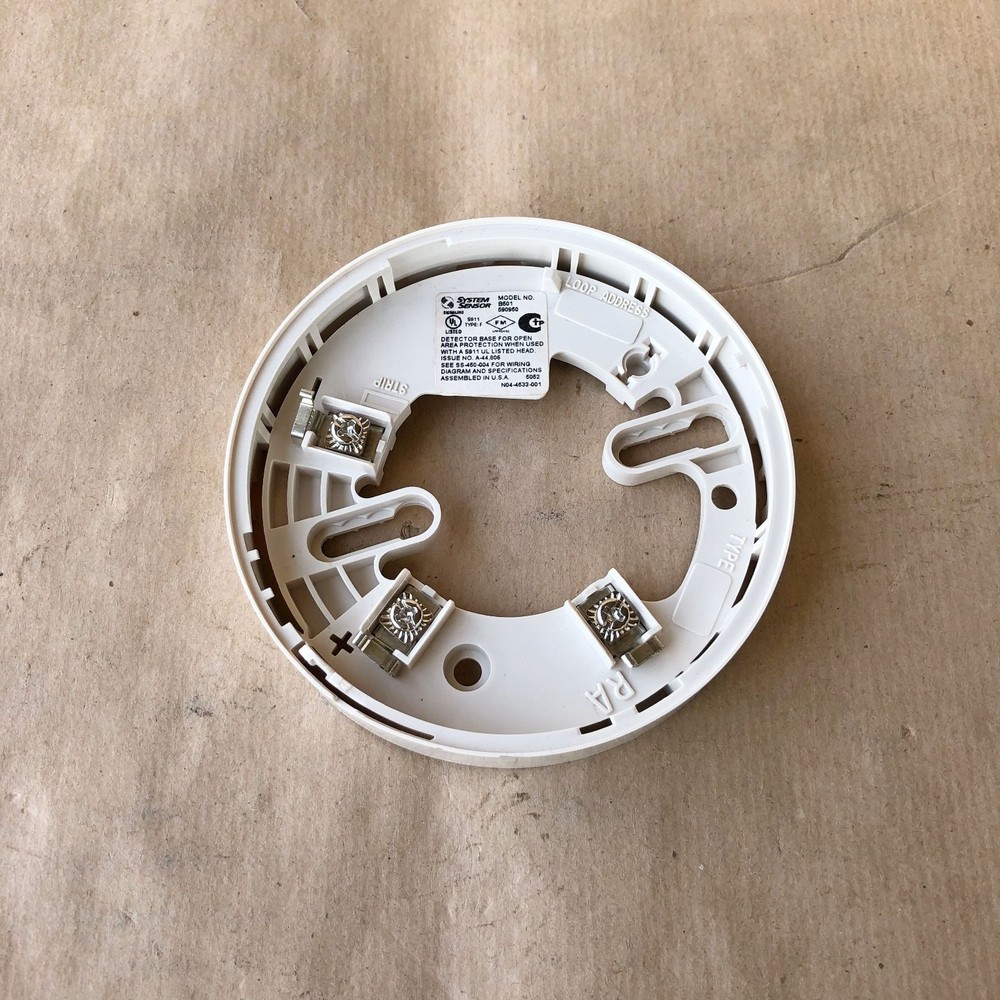 SYSTEM SENSOR B501 DETECTOR BASE 417487