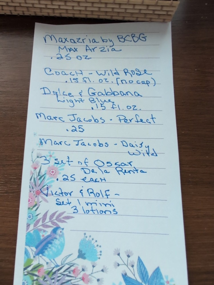 9 New Miniature Perfumes