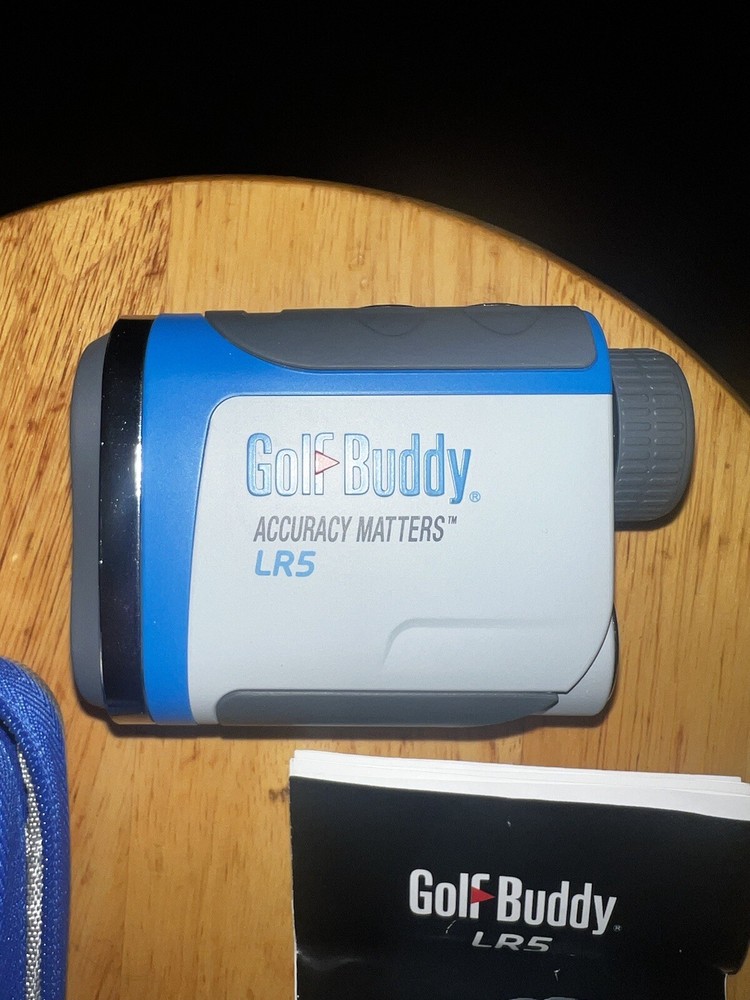 Good Condition GolfBuddy LR5 S Golf Laser Rangefinder with Case