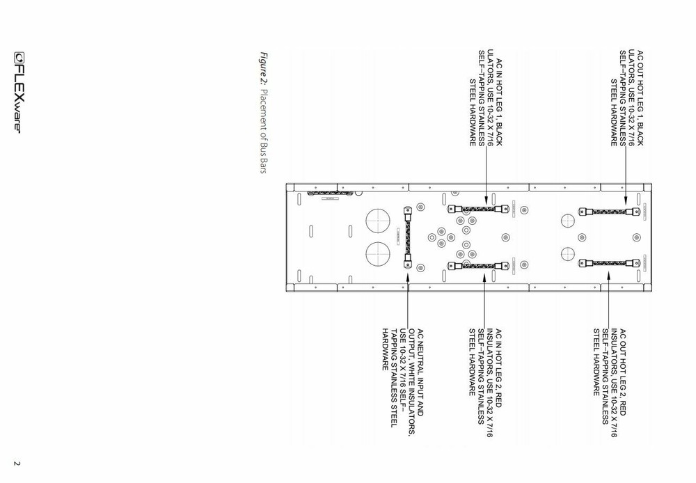 OutBack Power FW-IOB-Q-120/240VAC Input-Output-Bypass