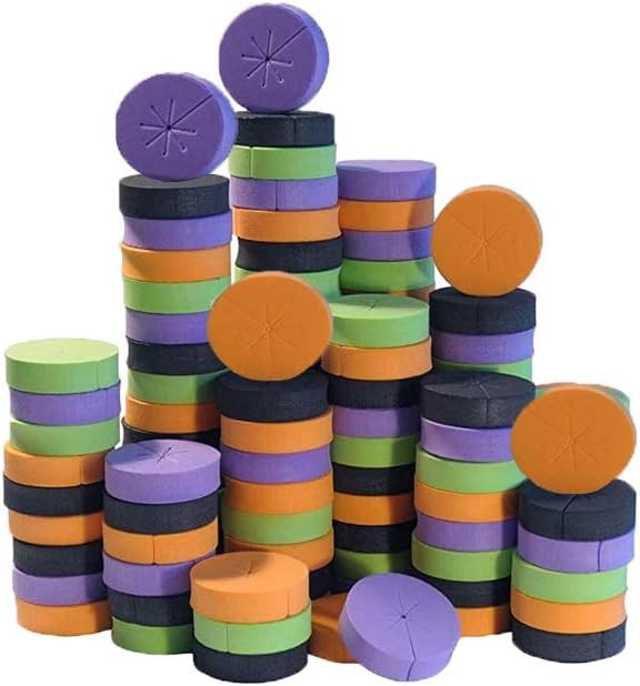 72 Pack Cloning Collars Inserts Premium Grade Foam, Better Than Brown