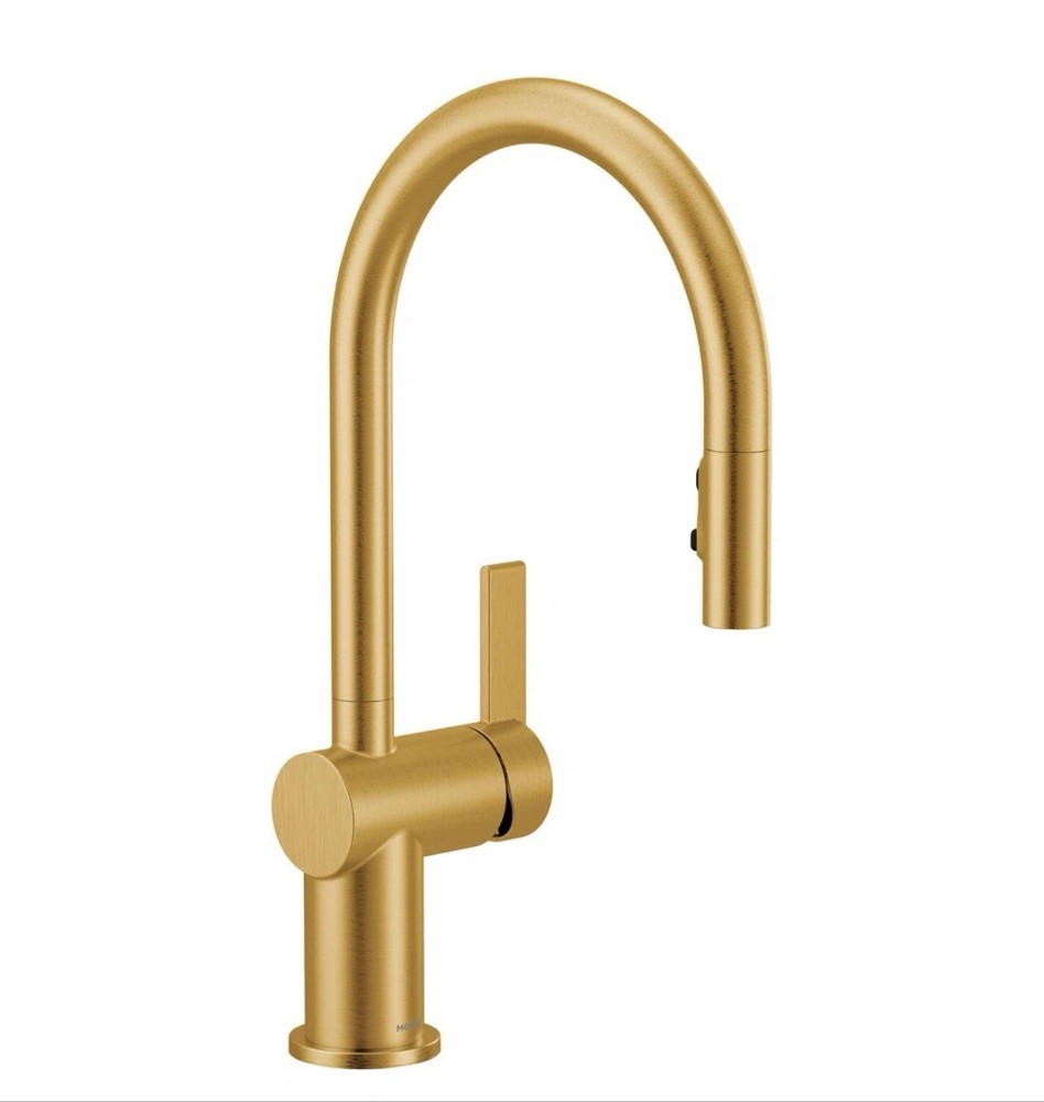 MOEN Cia Single-Handle Pull-Down Sprayer Kitchen Faucet with Power Boost