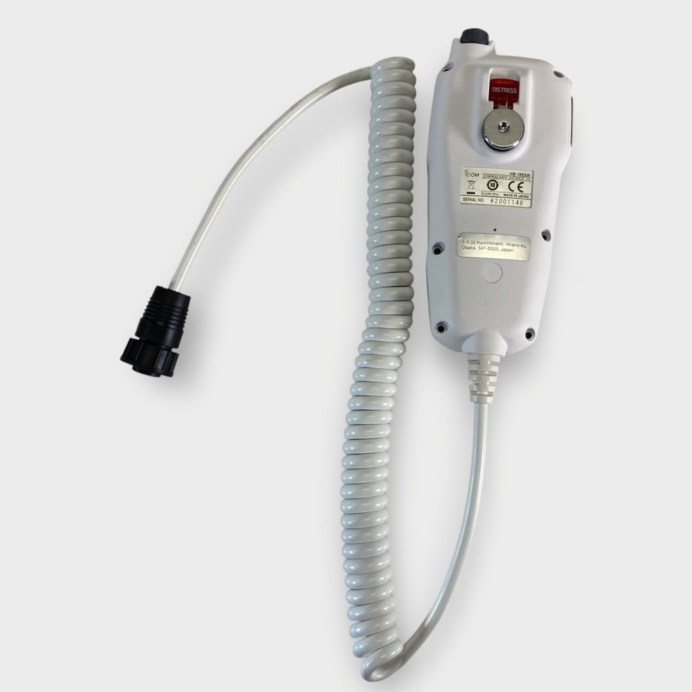 Icom HM-195GW Commandmic (White) Second Station Handset - USED - Tested