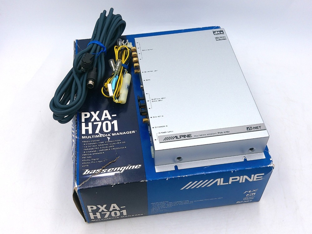 ALPINE PXA-H701 Signal Processor Multimedia Manager NEW