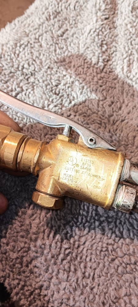 Victor Cutskill CA370-V Cutting Torch Attachment With Tip