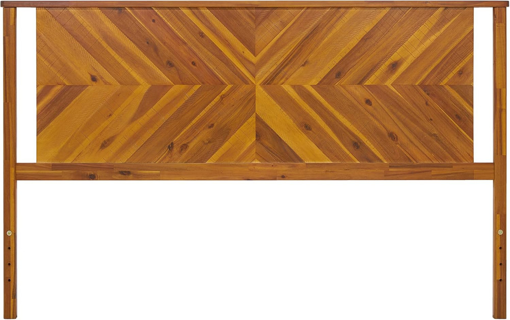 Vivian Headboard ONLY, Rustic & Scandinavian Style with Solid Acacia Wood, Easy