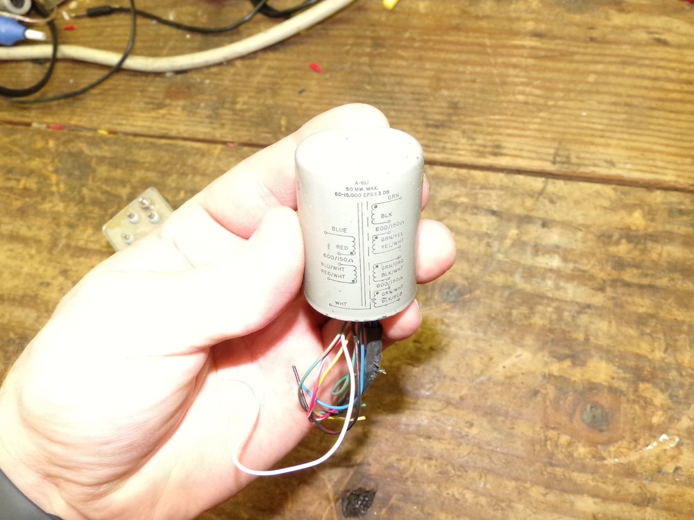Triad A-61J input transformer mic line tests great!!