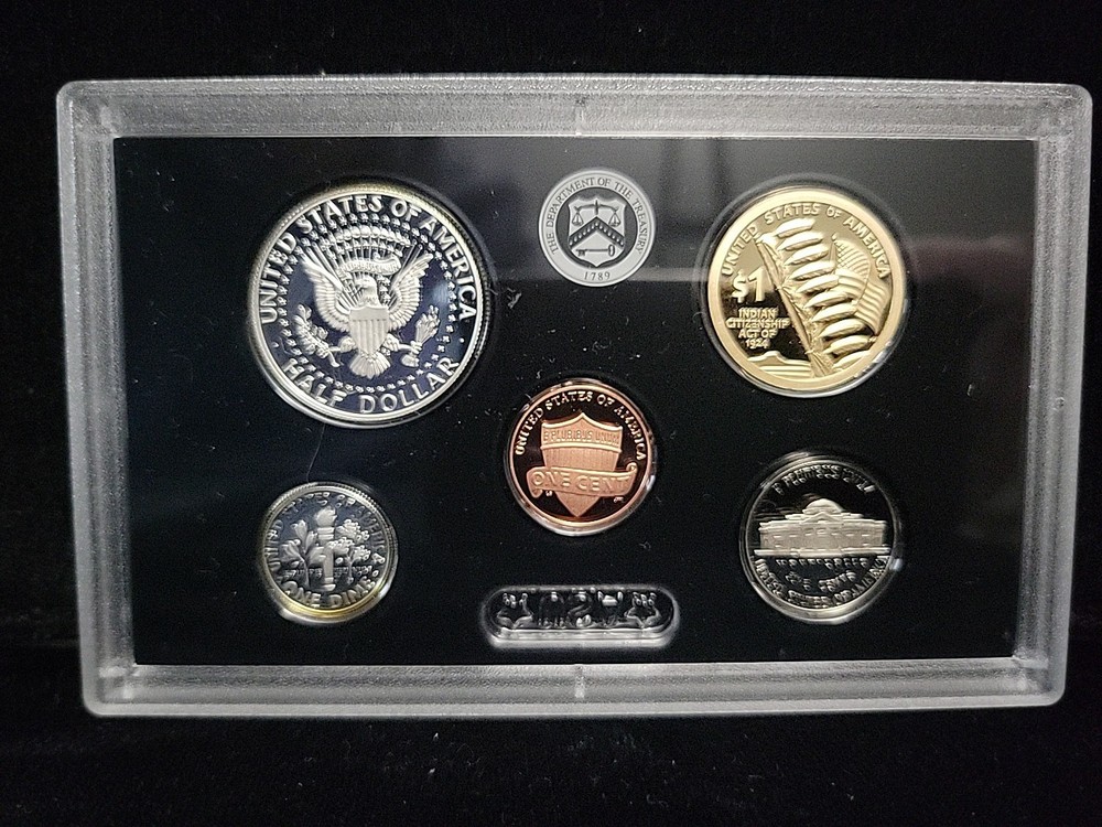 2024 US Mint Silver Proof Set | OGP Box & COA | See Pics
