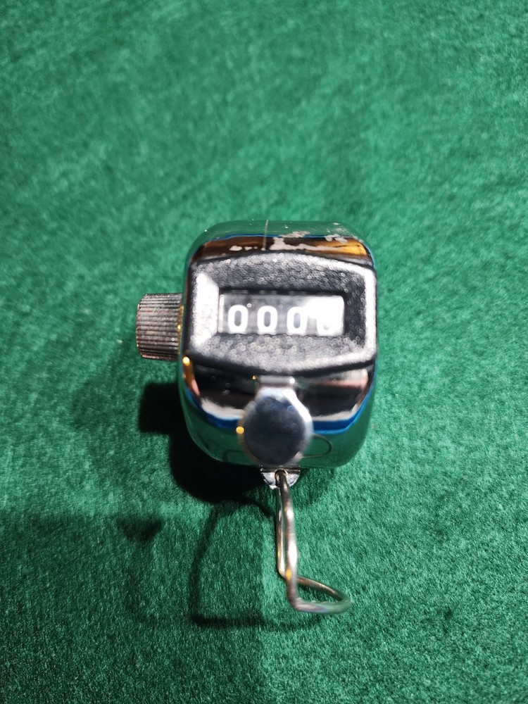Handheld Tally Counter 4-Digit Number Count Clicker -