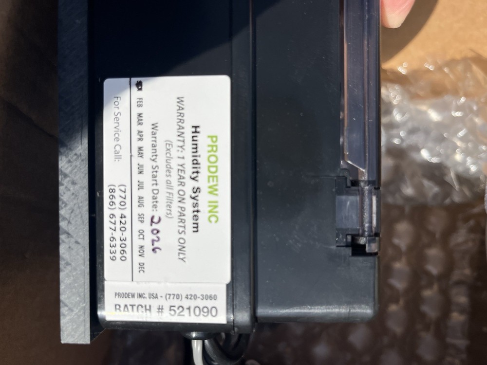 Prodew Fogmist Bar System