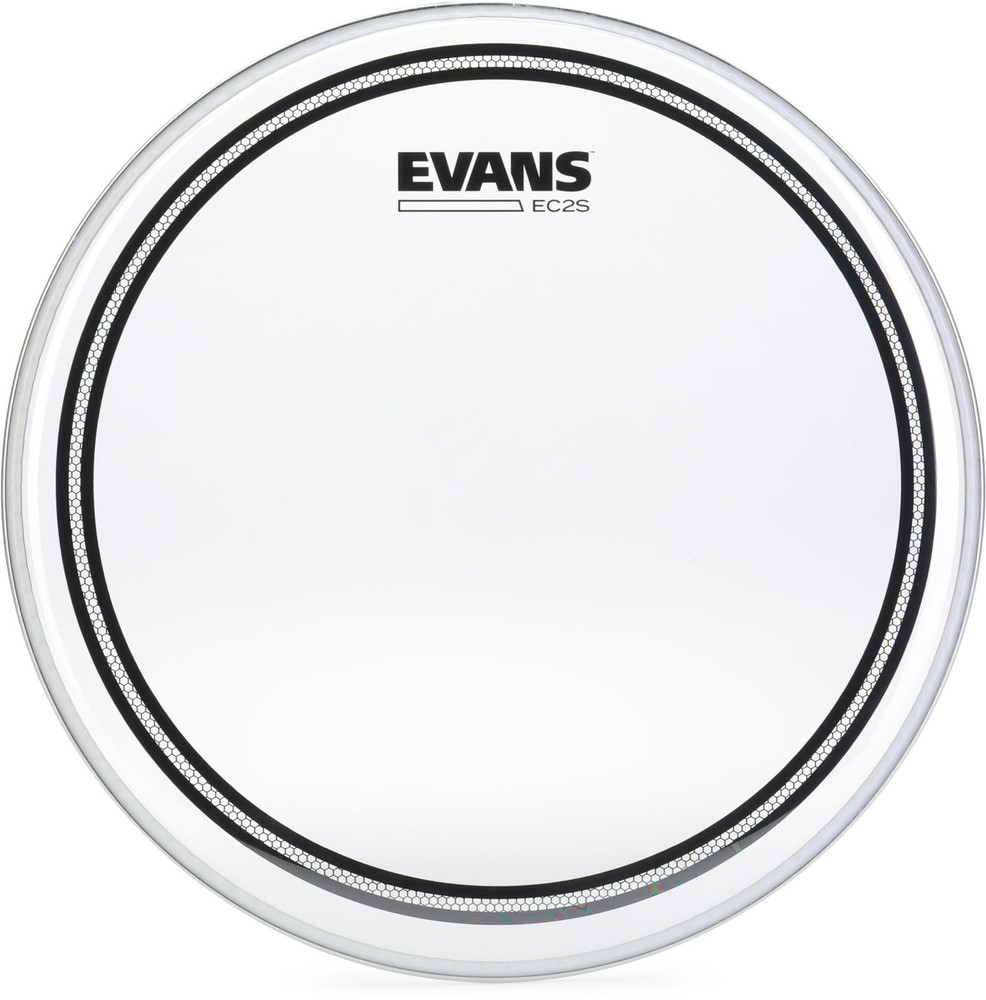 Evans EC2 Drumhead - 12" - Clear