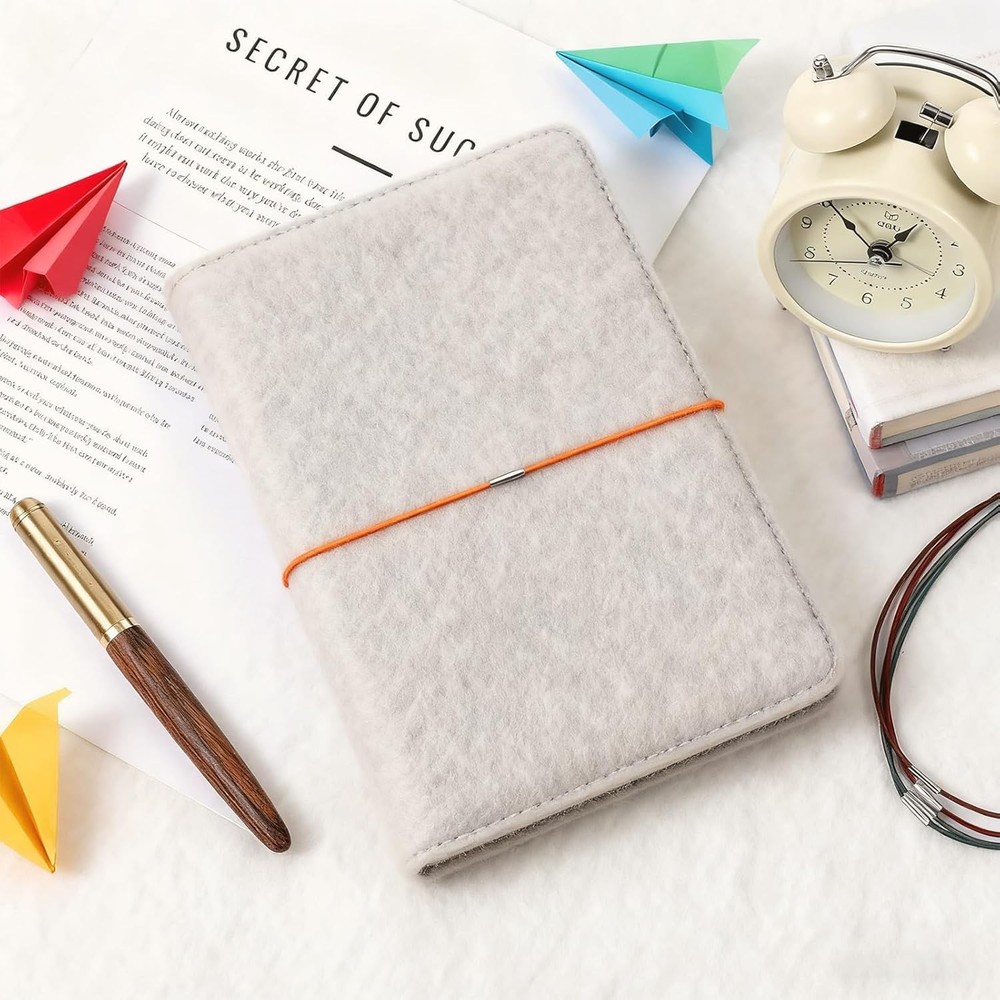 8 Pack Journal Elastic Bands with Pen Holder Stretchy Notebook Closure Loop Cord