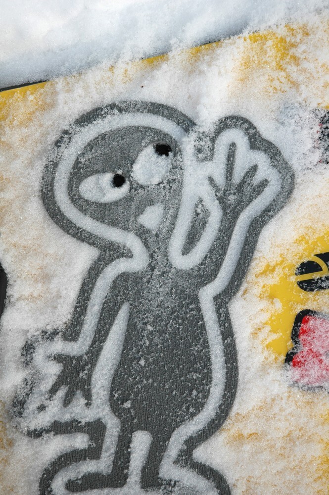 ToeJamR Snowboard Stomp Pad - ALIEN - GRAY