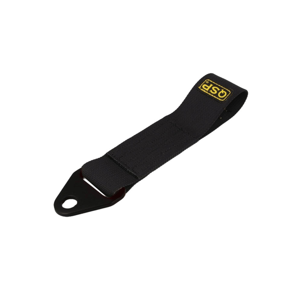 QSP Tow Strap Extra Strong 20cm Black (FIA)