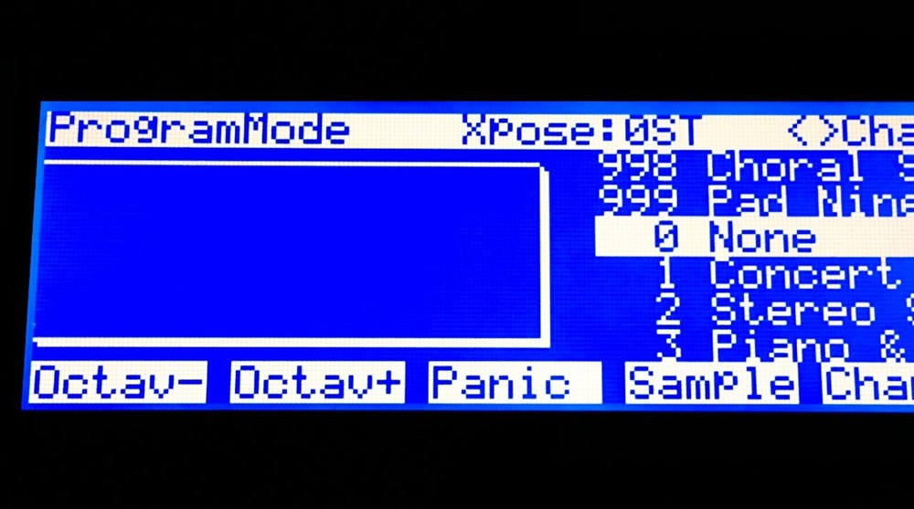 Kurzweil K2661 (Negative) LED Display !