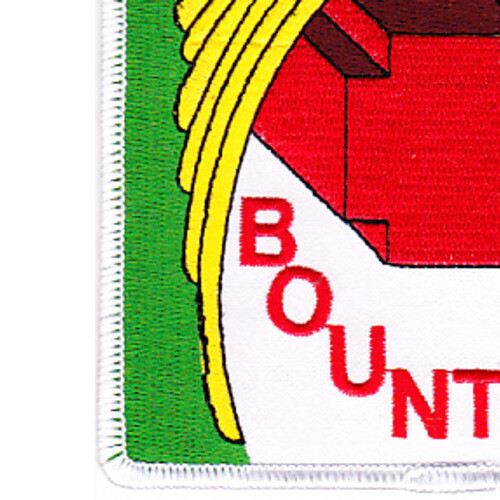 USS Bountiful AH-9 Hospital Ship Patch
