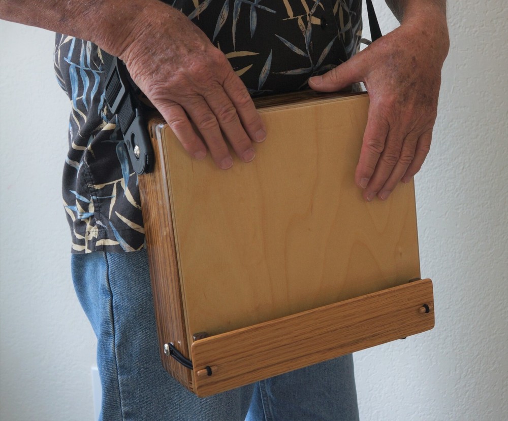 Rodilla Cajon...Bubinga Wood Model 12"