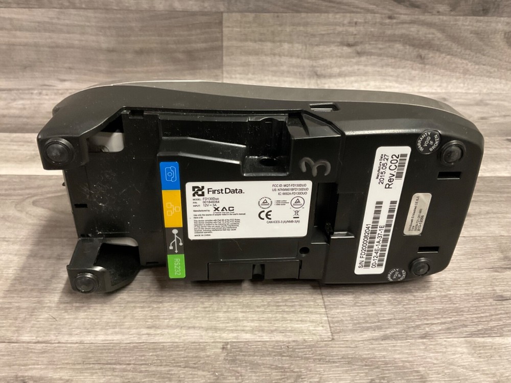 First Data FD130 Duo Credit/Debit Card Machine POS Terminal