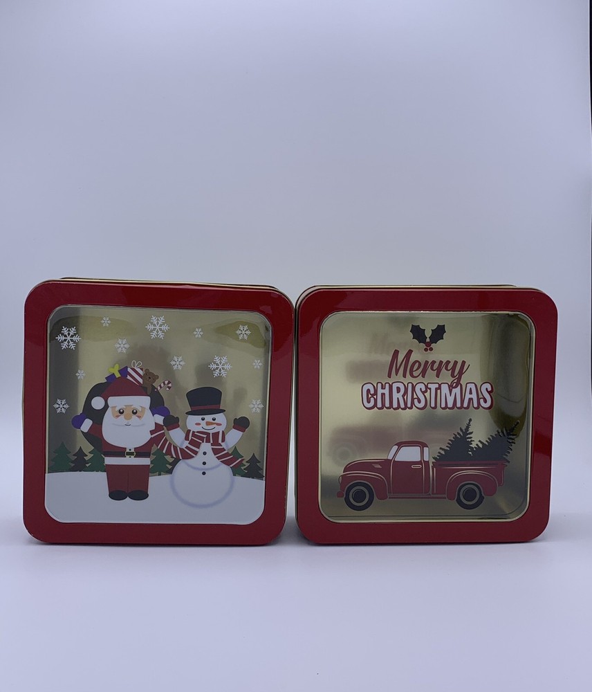 Holiday Tins Metal Containers