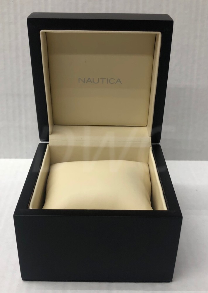 Nautica Original Watch Gift Box Storage Case with instruction book