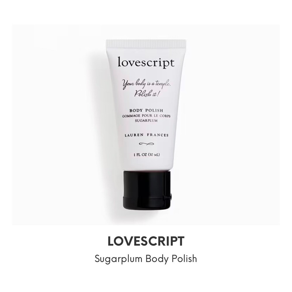 Lovescript Sugarplum Body Polish in Blush Pink