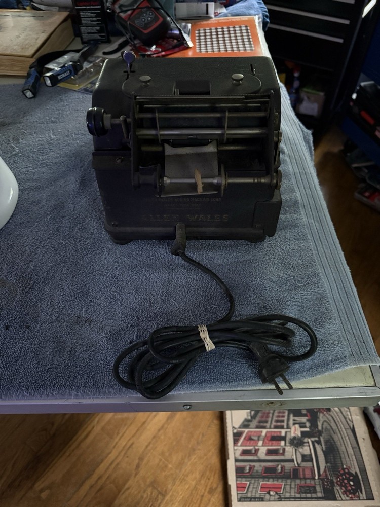 Vintage Allen Wales Adding Machine