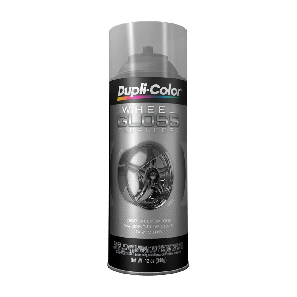 Duplicolor HWP103, High Performance Wheel Clearcoat, Gloss Clear, 12 oz Aerosol