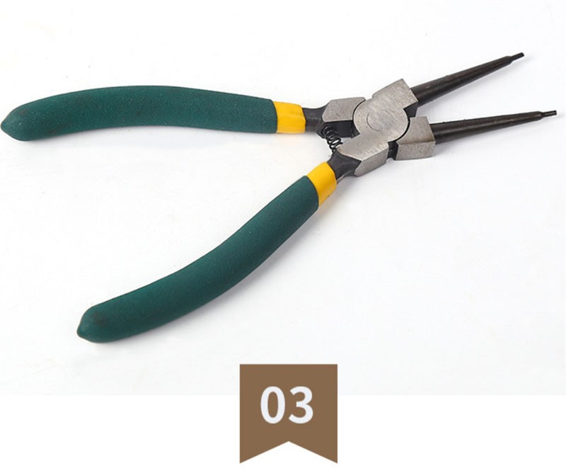 4Pcs 7" Internal/External Snap Ring Pliers Set Heavy Duty Circlip Pliers Kit